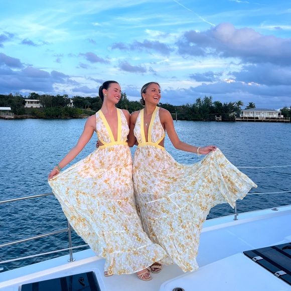 Hello Molly Dresses & Skirts - Hello Molly Yellow Maxi Dress